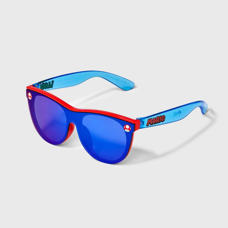 Kids' Super Mario Shield Sunglasses - Blue