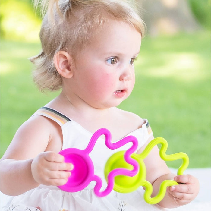 Fat Brain Toys Lil Dimpl Toy - Green