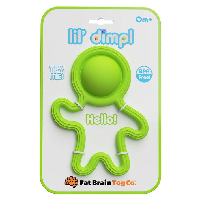 Fat Brain Toys Lil Dimpl Toy - Green