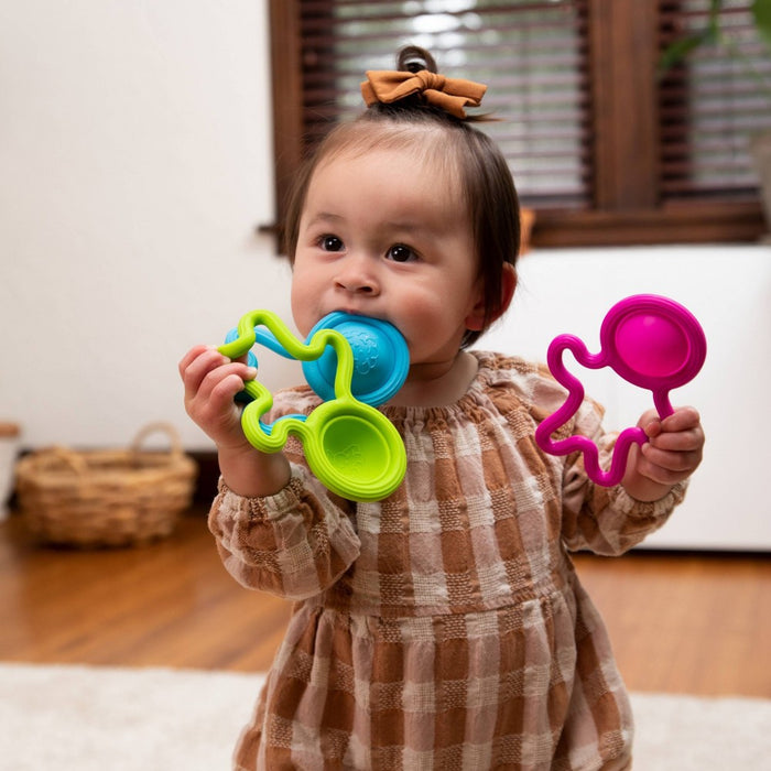 Fat Brain Toys Lil Dimpl Toy - Green
