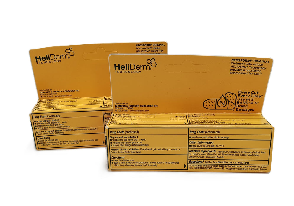 Neosporin Original First Aid Antibiotic Ointment - 1oz - 2 PACK - EXP: 12/2027