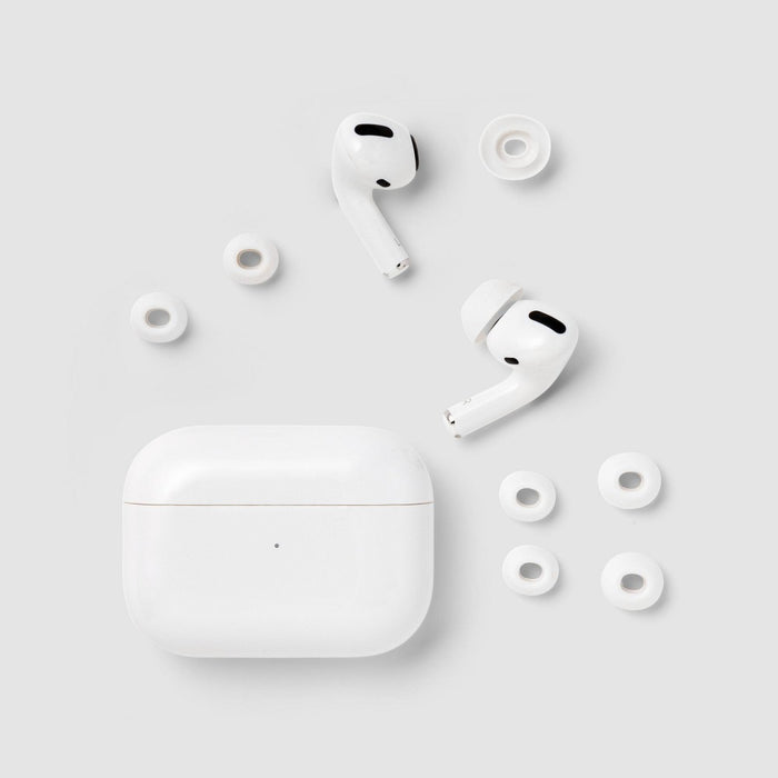 Apple AirPods Pro Gen 1/2 4pk Silicone Tips - heyday White