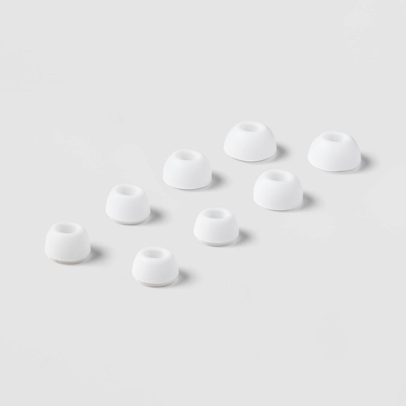 Apple AirPods Pro Gen 1/2 4pk Silicone Tips - heyday White