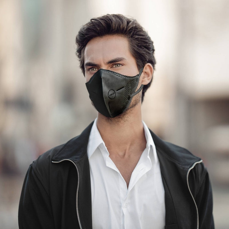 AirPop Light SE KN95 Facemask - Black