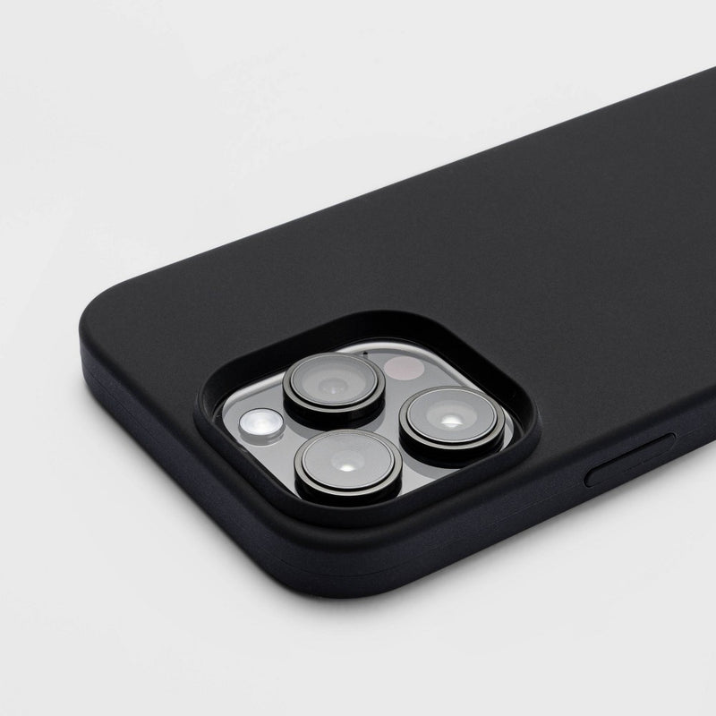 Apple iPhone 14 Pro Max Magnetic Case - heyday Black Silicone