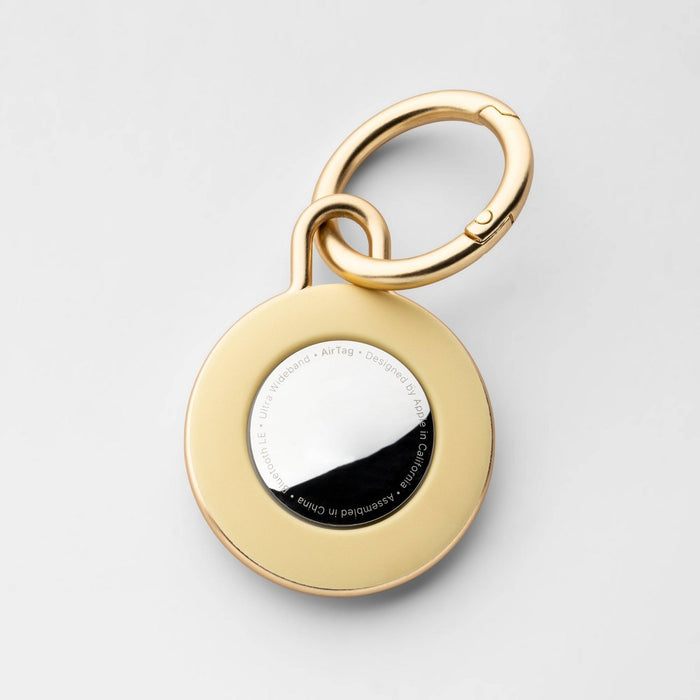 Apple AirTag Silicone Keychain - heyday Mist Yellow