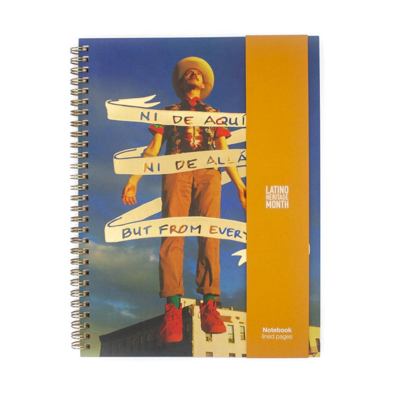 College Ruled 1 Subject Spiral Notebook 7.5"x10" Ni De Aqui - West Emory