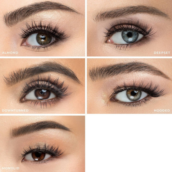House of Lashes Iconic Lite Soft Volume False Eyelashes + Clear Lash Glue + Eyelash Applicator Kit - 3pc