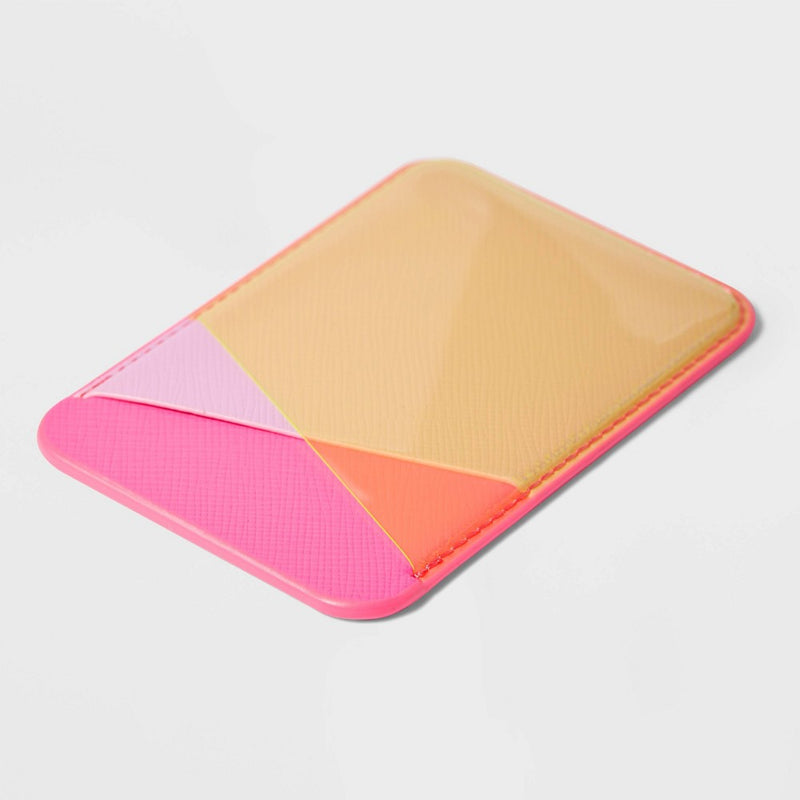 Cell Phone Wallet Pocket with MagSafe - heyday Neon Smiley
