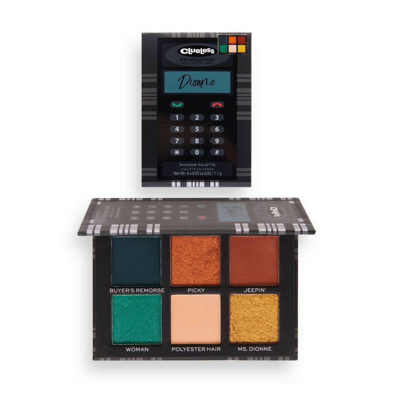Makeup Revolution x Clueless Eyeshadow Palette - Dionne Phone - 0.18oz