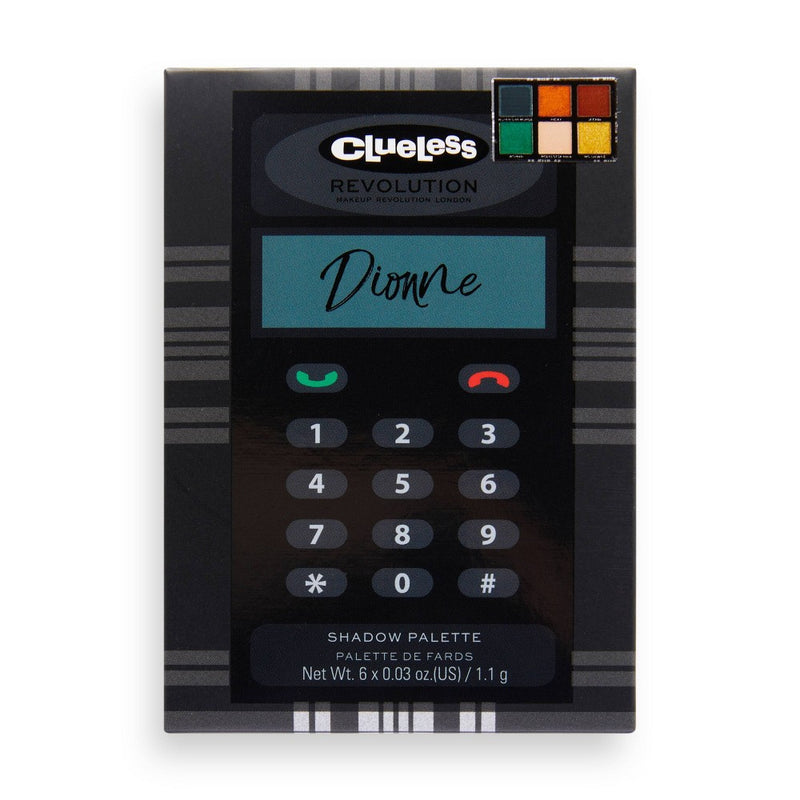 Makeup Revolution x Clueless Eyeshadow Palette - Dionne Phone - 0.18oz