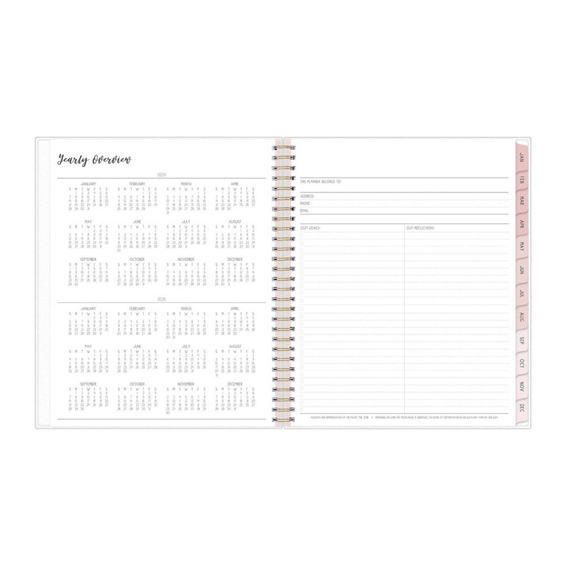 Ivory Paper Co 2024 Planner 10"x8" Monthly Wirebound Mariah