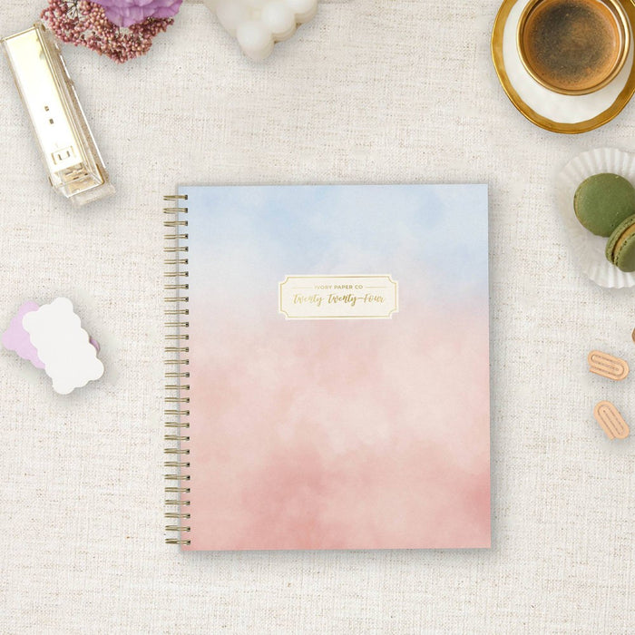 Ivory Paper Co 2024 Planner 10"x8" Monthly Wirebound Mariah