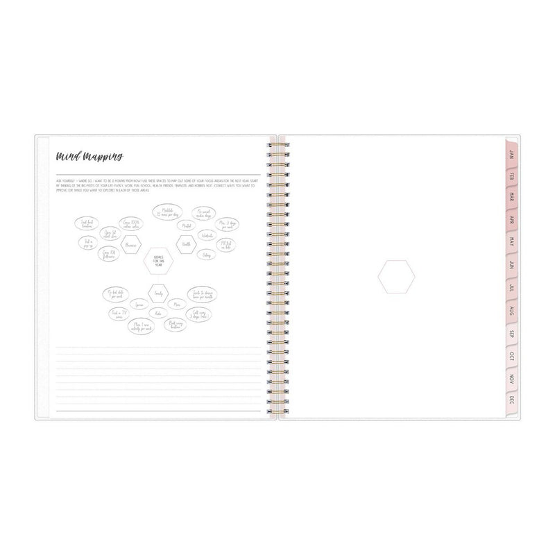Ivory Paper Co 2024 Planner 10"x8" Monthly Wirebound Mariah