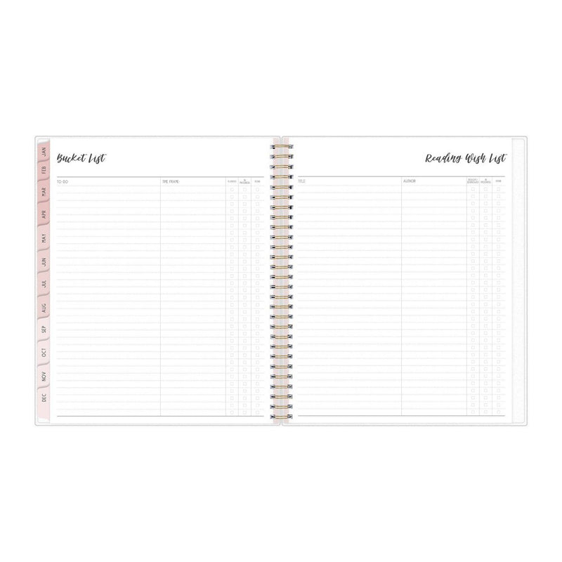 Ivory Paper Co 2024 Planner 10"x8" Monthly Wirebound Mariah