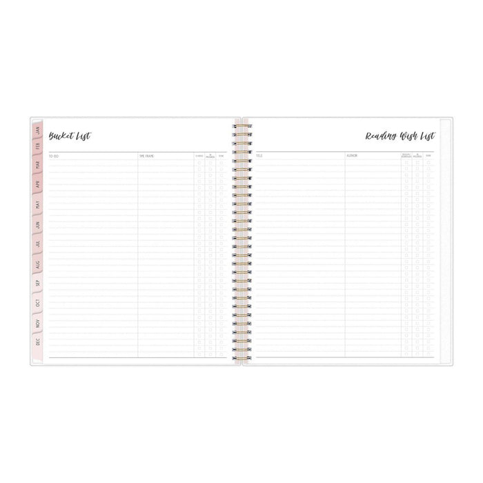 Ivory Paper Co 2024 Planner 10"x8" Monthly Wirebound Mariah