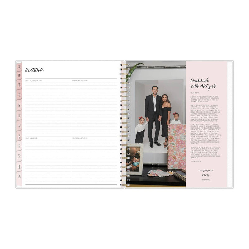 Ivory Paper Co 2024 Planner 10"x8" Monthly Wirebound Mariah