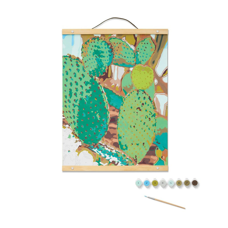 Paint by Number Kit Cactus - Mondo Llama