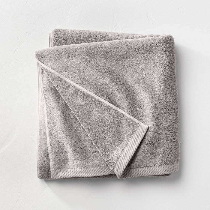 Organic Bath Sheet Gray - Casaluna