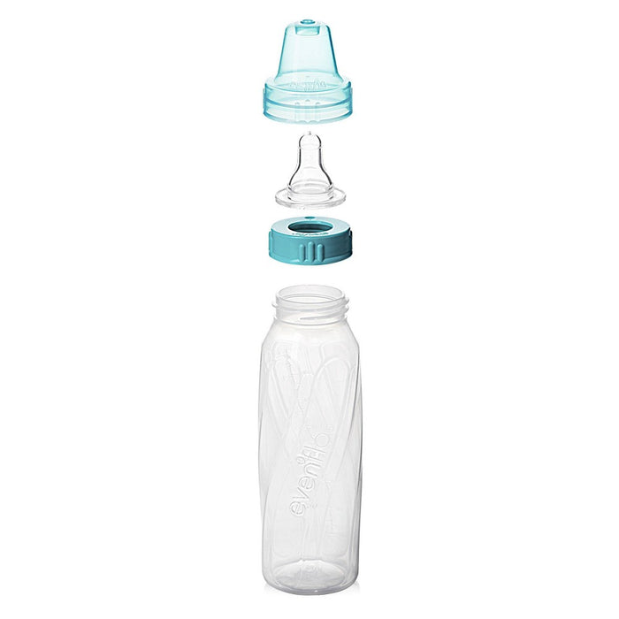 Evenflo Feeding Classic Clear Plastic Baby Bottles - 8oz/6pk