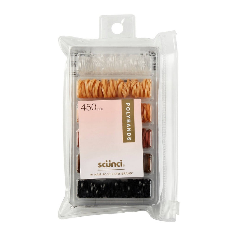 scunci Basic Hair Bands - Neutral - 450ct