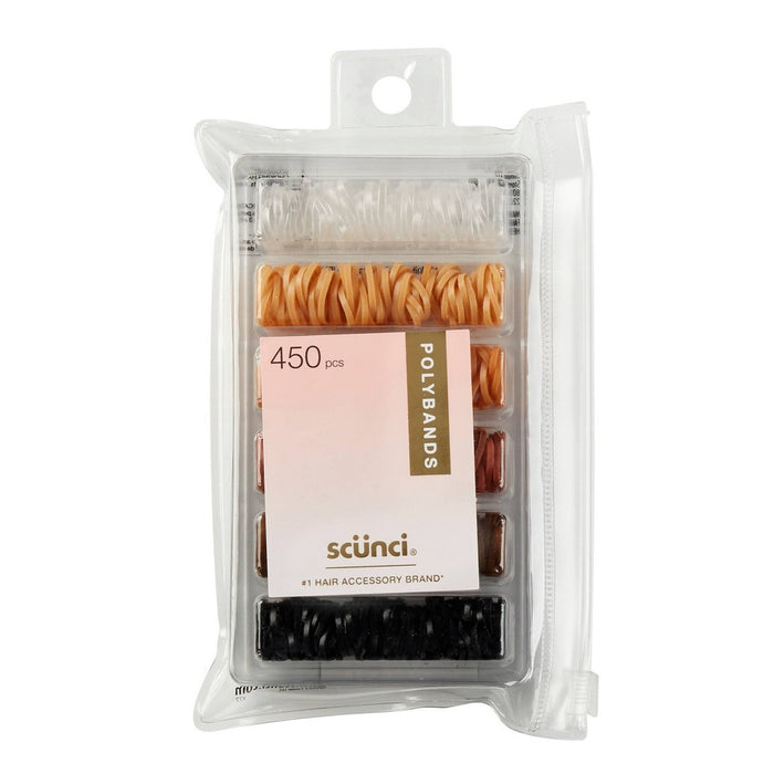 scunci Basic Hair Bands - Neutral - 450ct