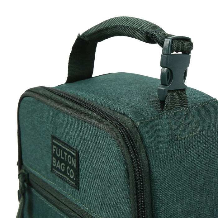 Fulton Bag Co. Upright Lunch Bag - Dark Emerald