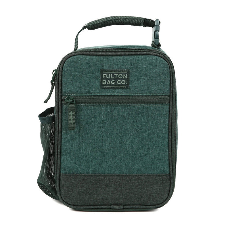 Fulton Bag Co. Upright Lunch Bag - Dark Emerald