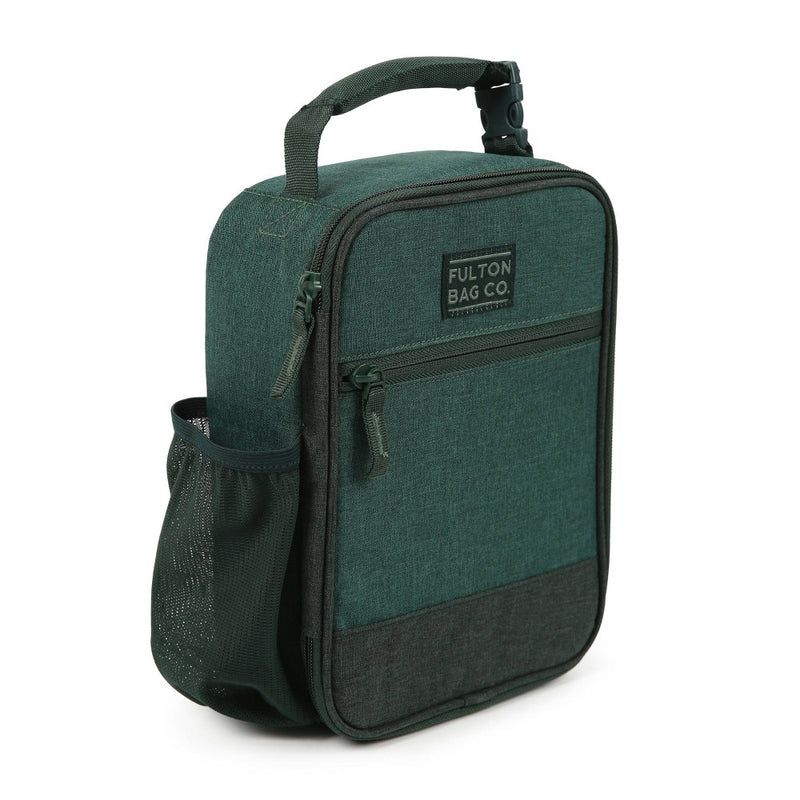 Fulton Bag Co. Upright Lunch Bag - Dark Emerald