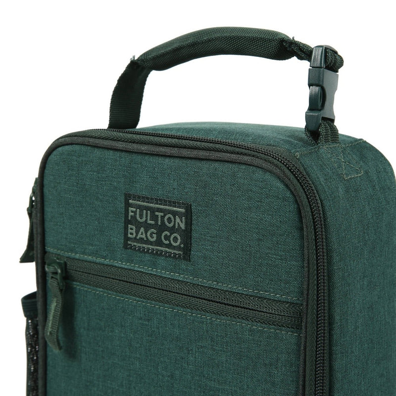 Fulton Bag Co. Upright Lunch Bag - Dark Emerald