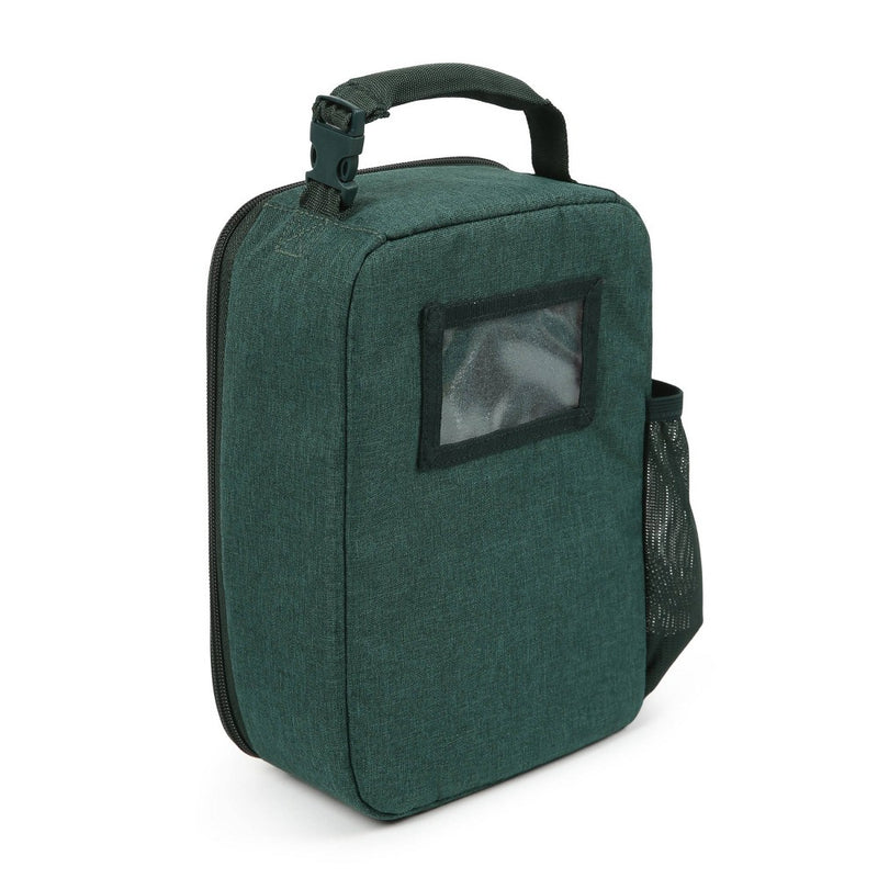 Fulton Bag Co. Upright Lunch Bag - Dark Emerald