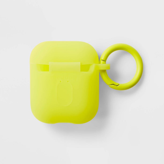 AirPod Gen 1/2 Silicone Case with Clip - heyday Bright Citrus Glow