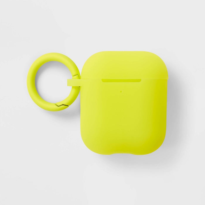 AirPod Gen 1/2 Silicone Case with Clip - heyday Bright Citrus Glow