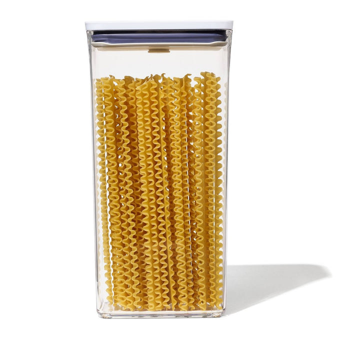 OXO POP 3.7qt Plastic Rectangle Airtight Food Storage Container Clear