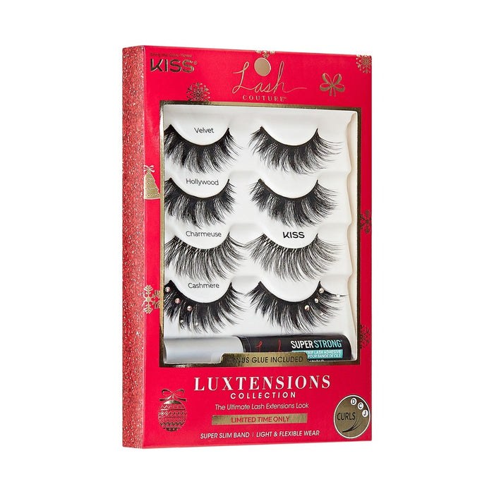 KISS Products Lash Couture Luxtension Holiday Collection - Cashmere - 4pr