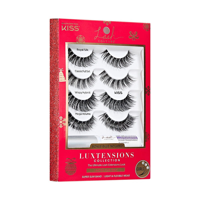 KISS Products Lash Couture Luxtension Holiday Collection - Mega Volume - 4pr
