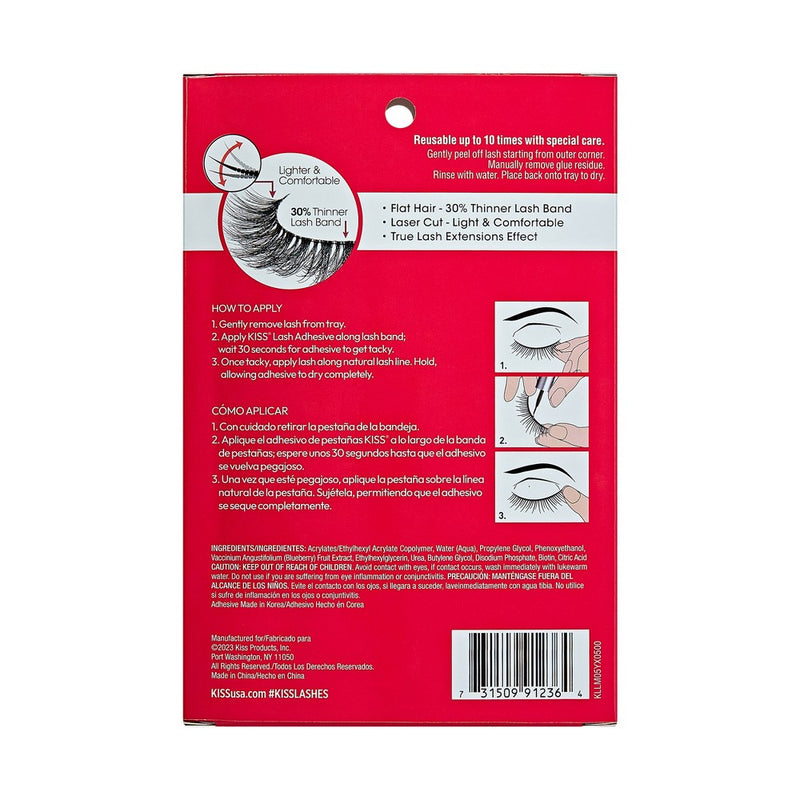 KISS Products Lash Couture Luxtension Holiday Collection - Mega Volume - 4pr