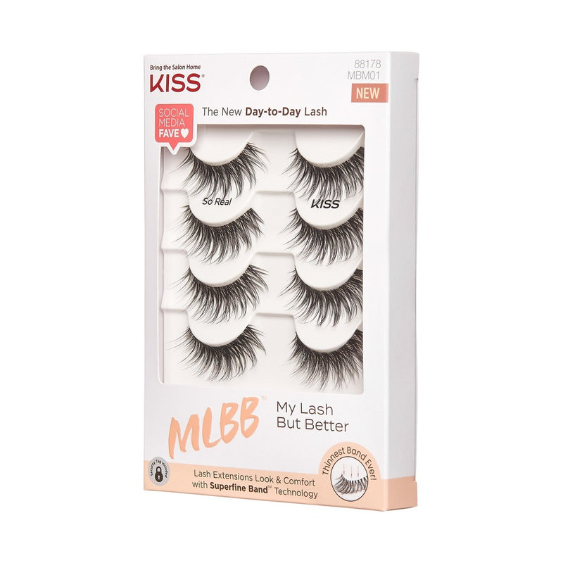 KISS Products My Lash But Better False Eyelashes - 4pr