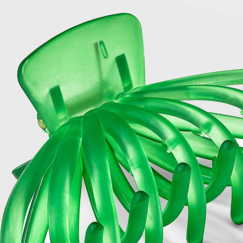 Frosted Claw Hair Clip - A New Day Green