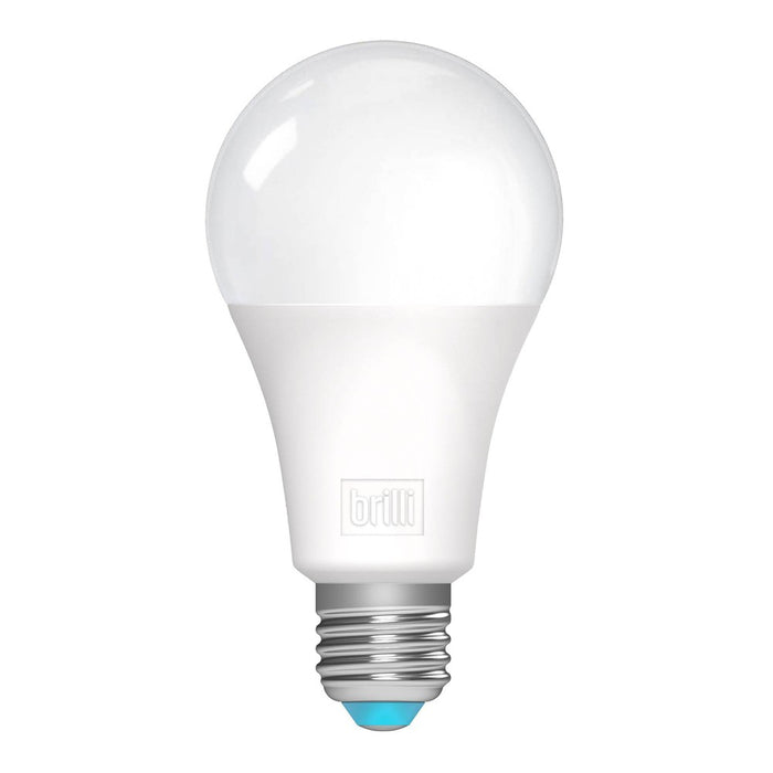 Brilli A19 60W Charge Up Energy-Boosting Dimmable LED Light Bulb White