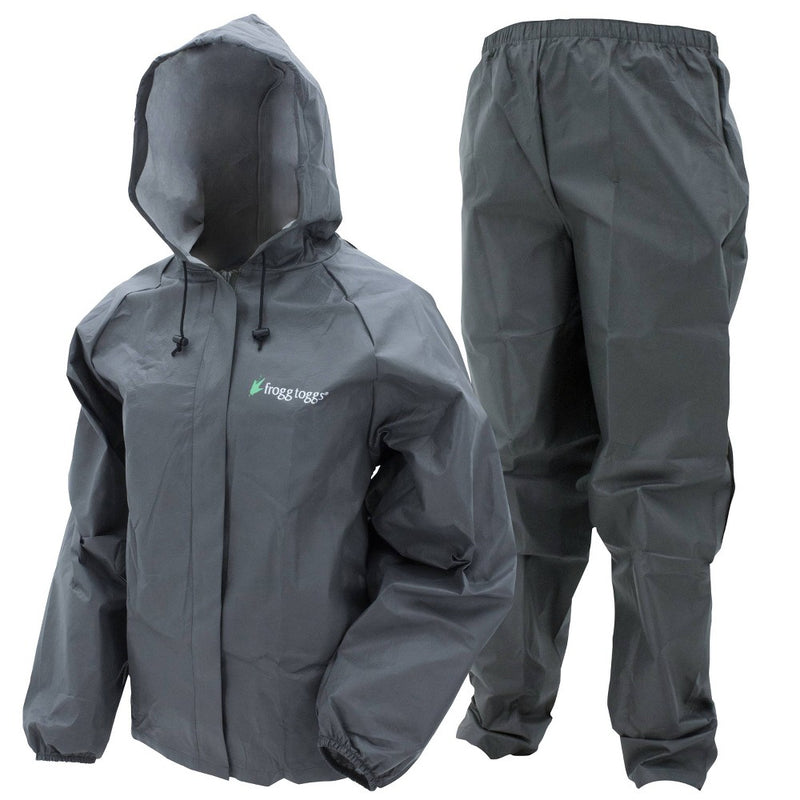 frogg toggs Ultra-Light Rainsuit S/M - Carbon Black