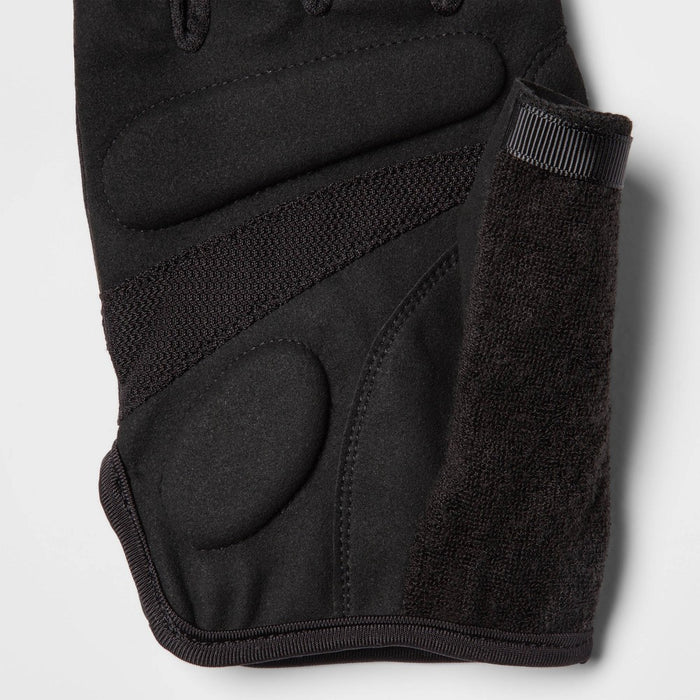 Men's Strength Training Gloves Black M - All in Motion