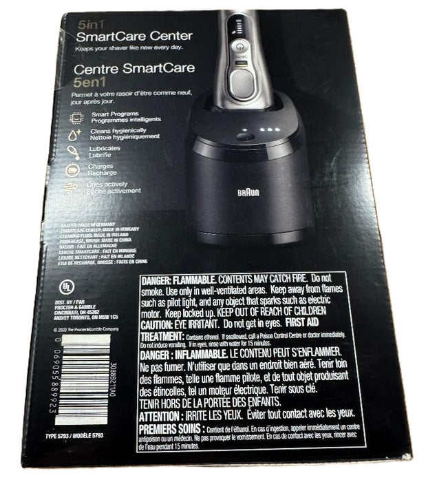 Braun Series 9-9477cc Pro Men's Rechargeable Wet & Dry Electric Foil Shaver