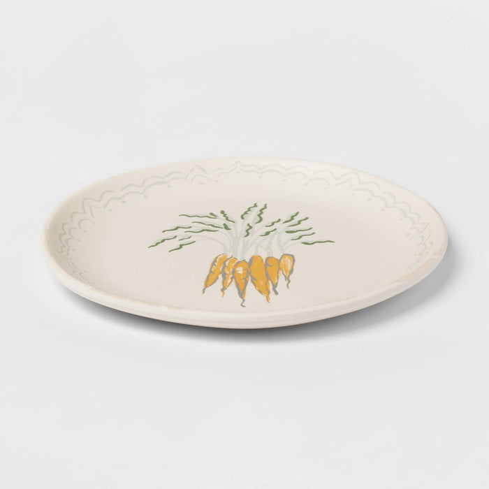 8.7" Melamine Carrot Salad Plate - Threshold