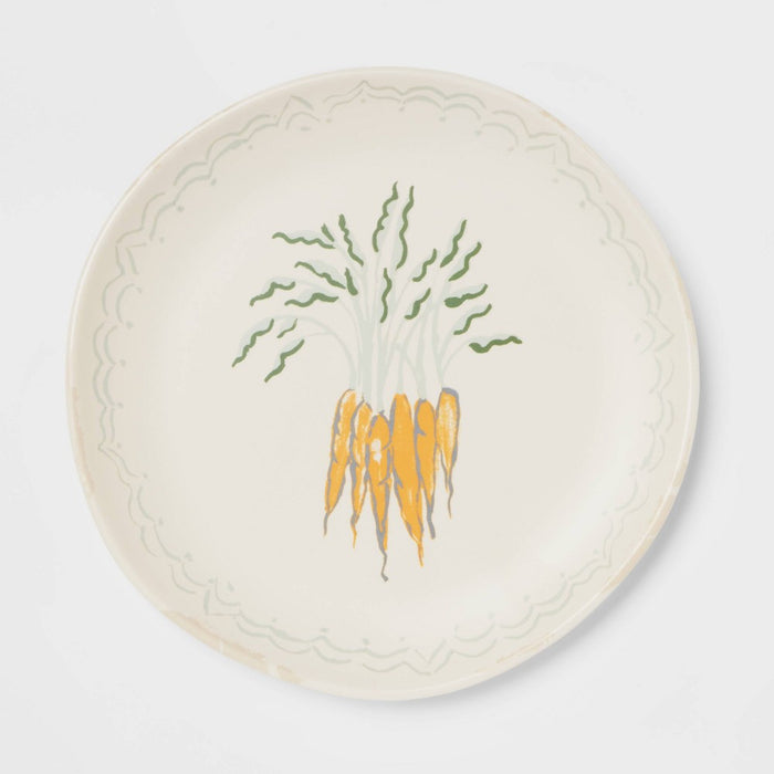 8.7" Melamine Carrot Salad Plate - Threshold