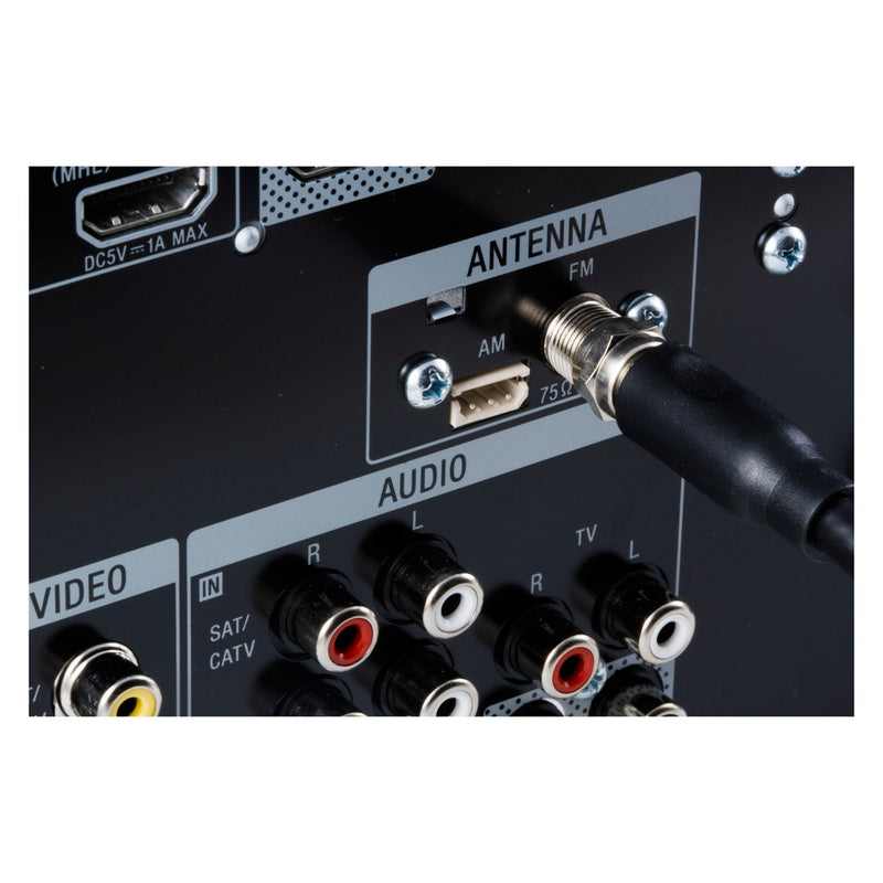 Philips 25' RG6 Coax Cable - Black