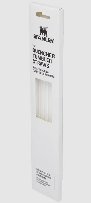 Stanley 4pk 40oz Quencher Tumbler Straws - Clear