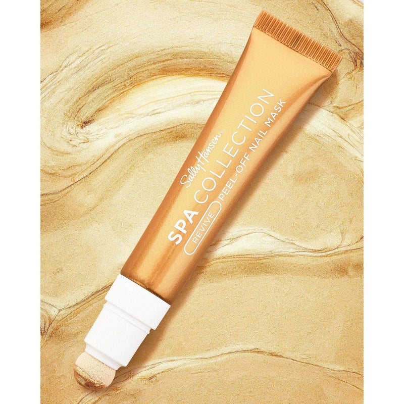 Sally Hansen Spa Collection Peel-Off Nail Mask - 28372 Revive Gold - 0.27 fl oz