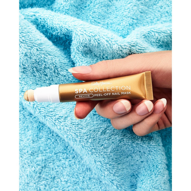 Sally Hansen Spa Collection Peel-Off Nail Mask - 28372 Revive Gold - 0.27 fl oz