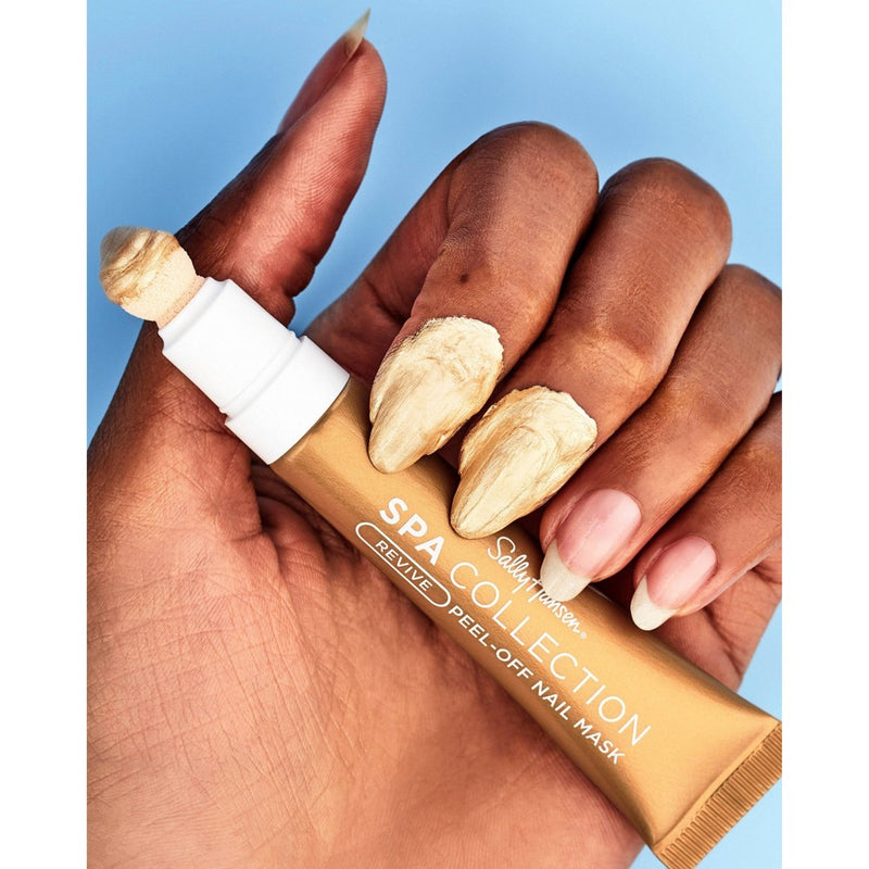 Sally Hansen Spa Collection Peel-Off Nail Mask - 28372 Revive Gold - 0.27 fl oz